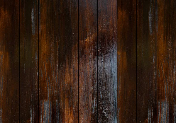 Top View Dark Wooden Textured Background — Stock Photo, Image