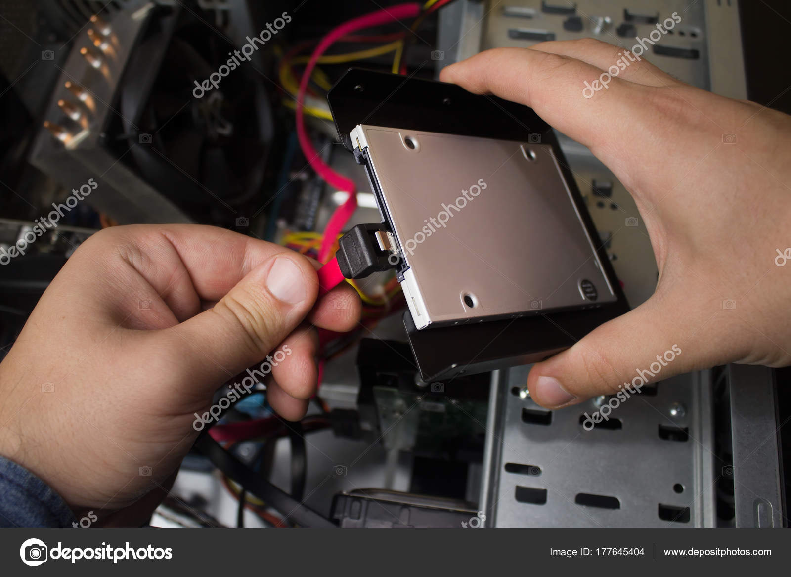 Provisional You're welcome Maneuver Ssd installation Stock Photos, Royalty Free Ssd installation Images |  Depositphotos