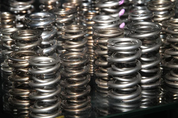 New range of steel springs for vehicle engin use.