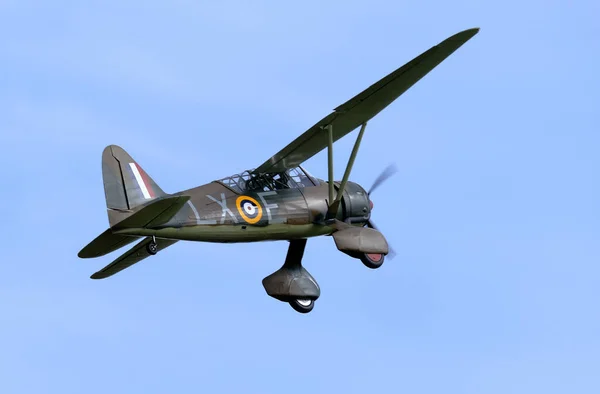 Westland Lysander Brytyjski Samolot Współpracujący Łącznikowy Produkowany Przez Westland Aircraft — Zdjęcie stockowe