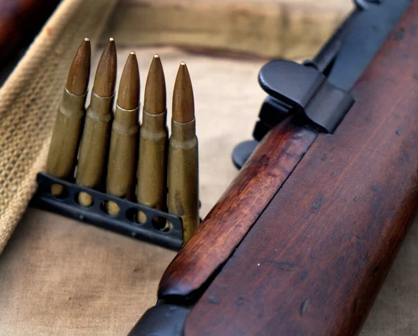 Leeenfield Karabin Typu Bolt Action Magazynowany Powtarzalny Który Służył Jako — Zdjęcie stockowe