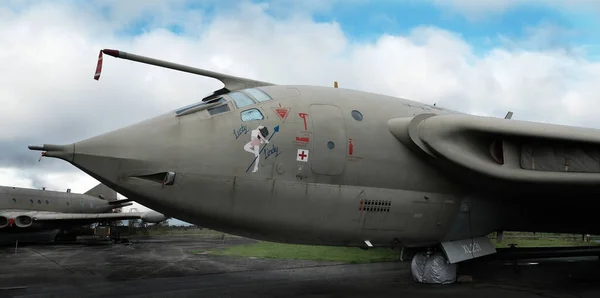 Handley Page Victor Handley Page Victor 是一款英国喷气式战略轰炸机 由Handley Page开发和生产 在冷战时期服役 — 图库照片