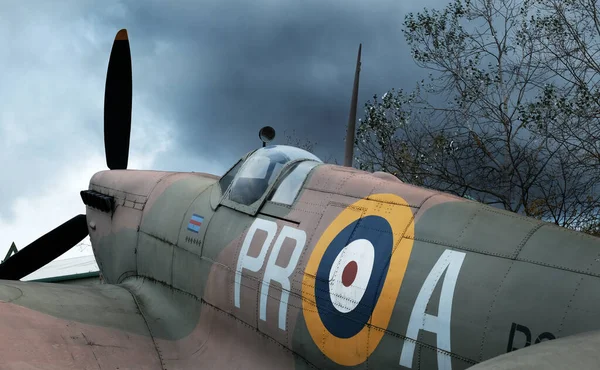 Die Supermarine Spitfire Ist Ein Einsitziges Britisches Kampfflugzeug Das Vor — Stockfoto