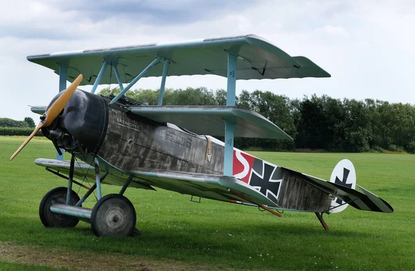Fokker Також Відомий Fokker Triplane Винищувач Винищувач Часів Першої Світової — стокове фото