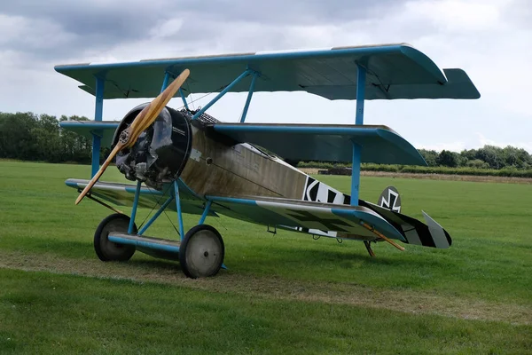 Fokker Також Відомий Fokker Triplane Винищувач Винищувач Часів Першої Світової — стокове фото
