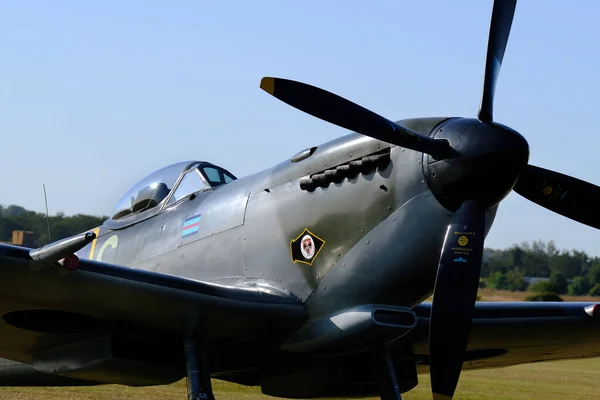 Supermarine Spitfire Egy Brit Együléses Vadászgép Amelyet Királyi Légierő Más — Stock Fotó