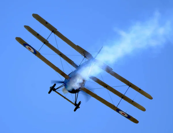 Sopwith Triplane Era Aereo Caccia Monoposto Britannico Progettato Prodotto Dalla — Foto Stock