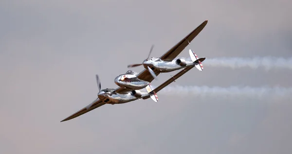 Lockheed Lightning Egy Világháborús Amerikai Dugattyús Vadászgép Egyesült Államok Légierejének — Stock Fotó