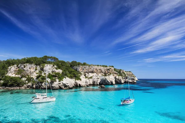 Ilha Menorca Mar Mediterrâneo Sul Ilhas Baleares Espanha — Fotografia de Stock