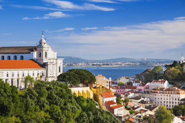 Вид Город Лисбон Португалия — стоковое фото