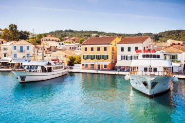 Gaios kasabası, Paxos adası, Yunanistan