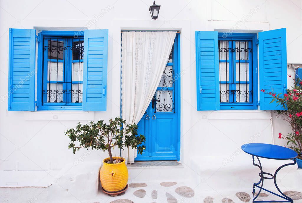Traditional greek house, Greece.