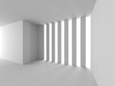 Mimari beyaz tasarım arka plan