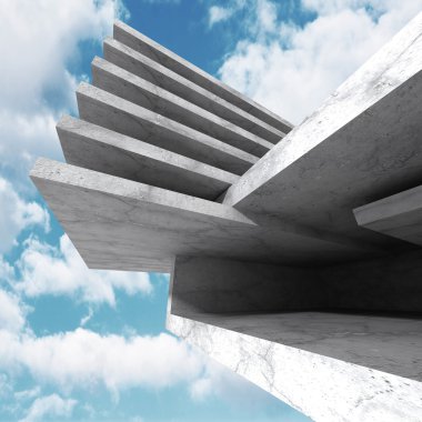 Soyut yapı modern tasarımı