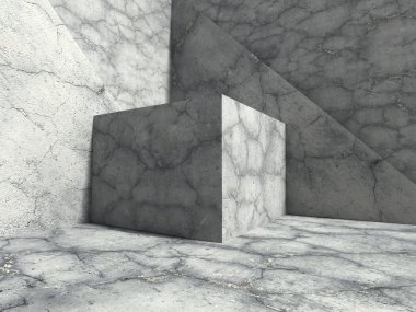 Güneş ışığı altında soyut İnşaat