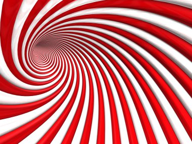 Abstract Spiral Stripe Pattern Tunnel Background clipart