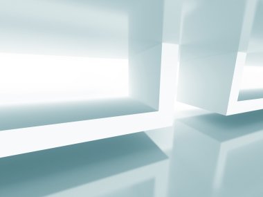 soyut geleceksel mimari arka plan