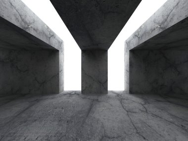 Beton boş oda