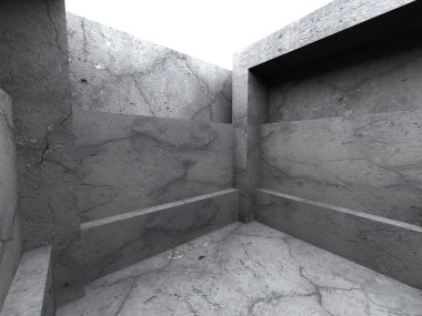 Soyut yapı modern tasarımı