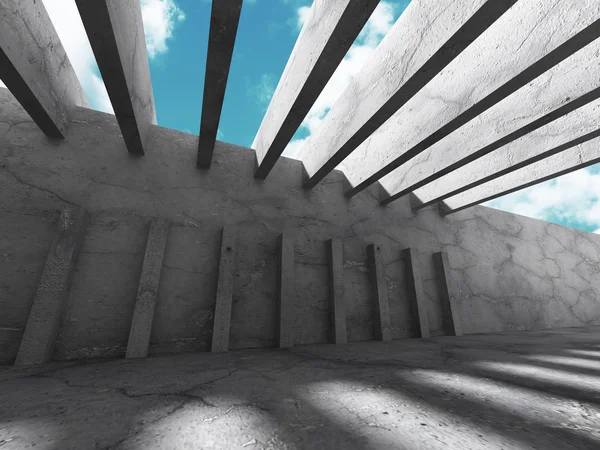 Abstract Concrete Architecture — Stock Photo, Image