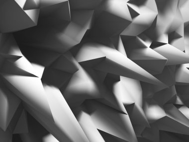 Kaotik poligonal kabartma duvar arka plan