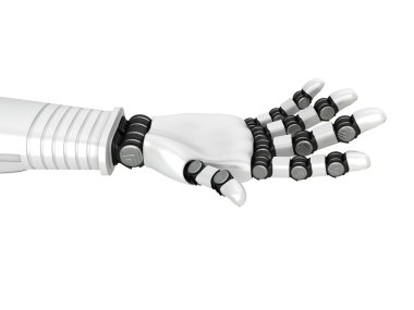 Fütüristik Robotik el 