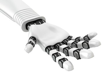 Fütüristik Robotik el 