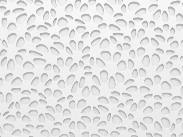 Abstraktes weißes chaotisches Muster — Stockfoto