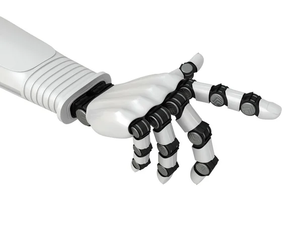 Mano robotica futuristica — Foto Stock