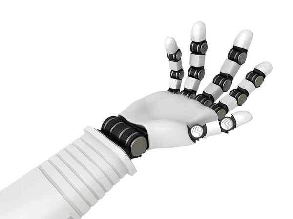 Φουτουριστικό ρομποτικό χέρι — Φωτογραφία Αρχείου