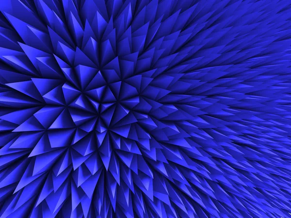 Аннотация Poligon Chaotic Blue Background — стоковое фото