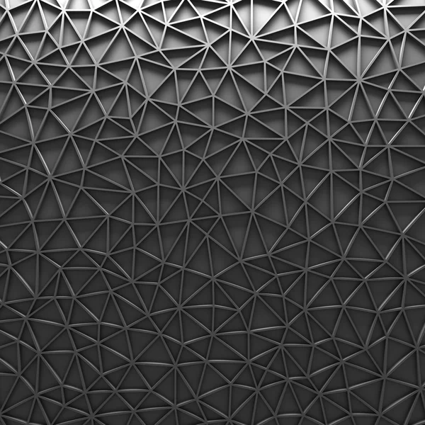 Gray Polygonal Mosaic Background — Stock Photo, Image