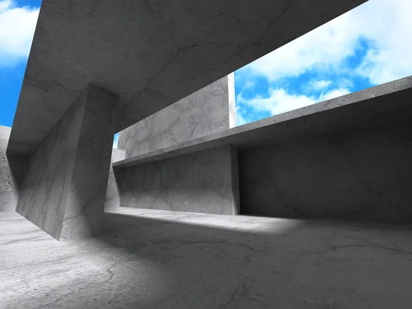 Concrete architecture background — Stock Photo, Image