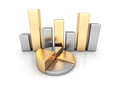 İş Bar ve grafik diyagramları