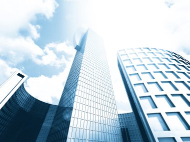 İş gökdelenler binalar 