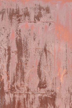 eski paslı metal duvar 