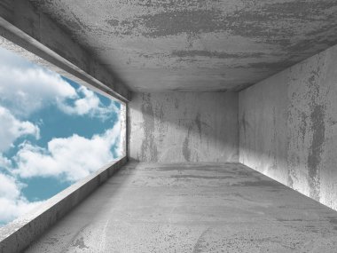 Beton geometrik mimarisi