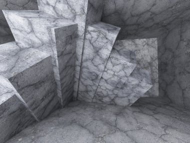 Beton mimari geometrik İnşaat 