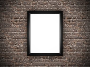 boş poster resim çerçevesi