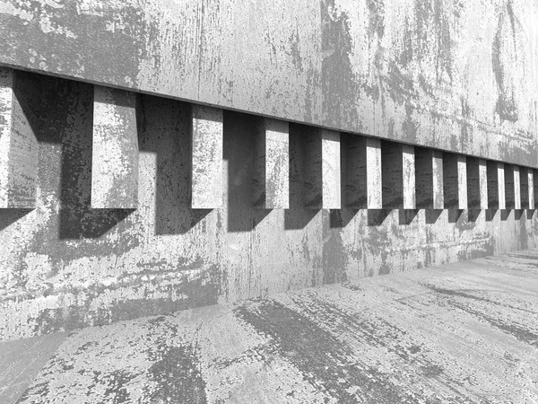 추상 콘크리트 벽 건축 — 스톡 사진