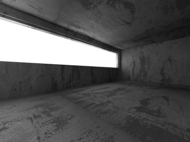 Beton boş odası iç. 