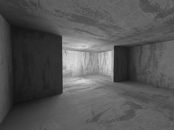 Interior de concreto vazio — Fotografia de Stock