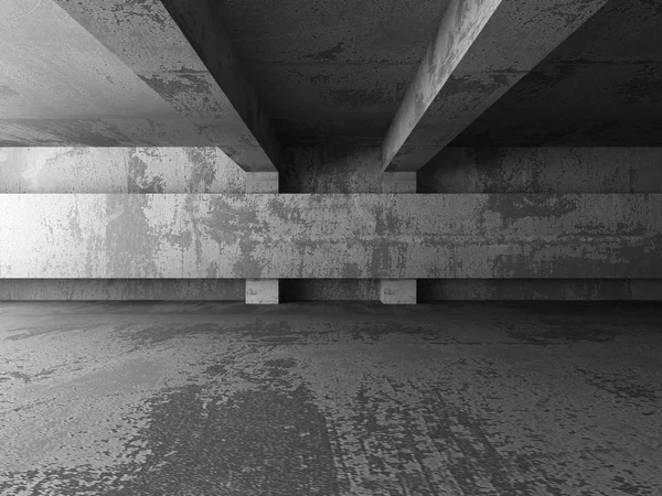 Abstrato concreto vazio escuro quarto interior . — Fotografia de Stock