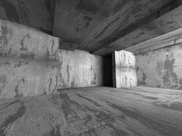 Eski beton duvarlar. 