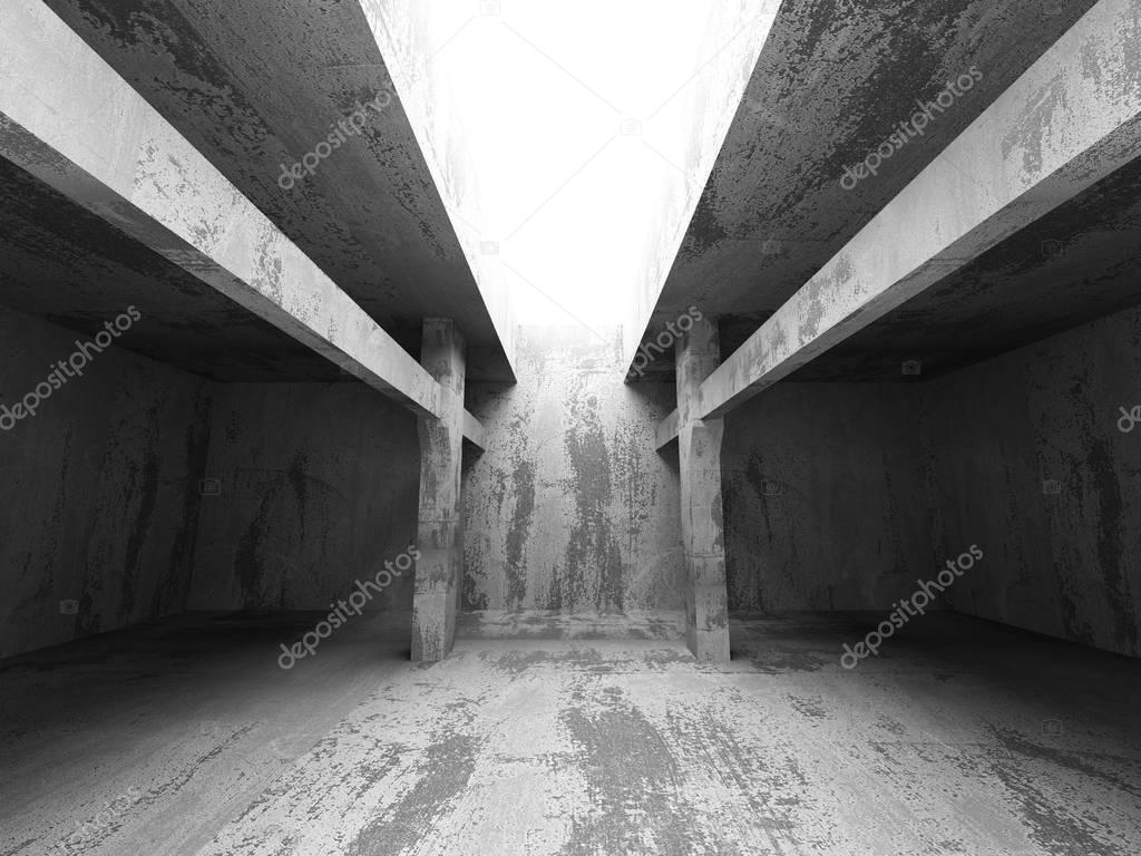 具体的な地下光と空の部屋 ストック写真 C Versusstudio 具体的な地下光と空の部屋 ストック写真 C Versusstudio