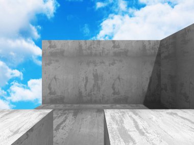 Soyut yapı modern tasarımı