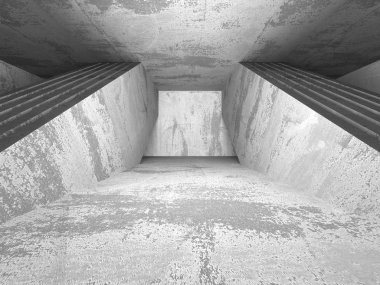 Beton geometrik mimarisi 