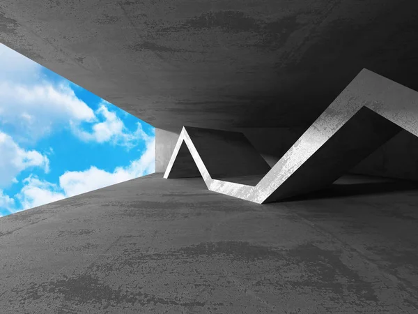 Soyut yapı modern tasarımı