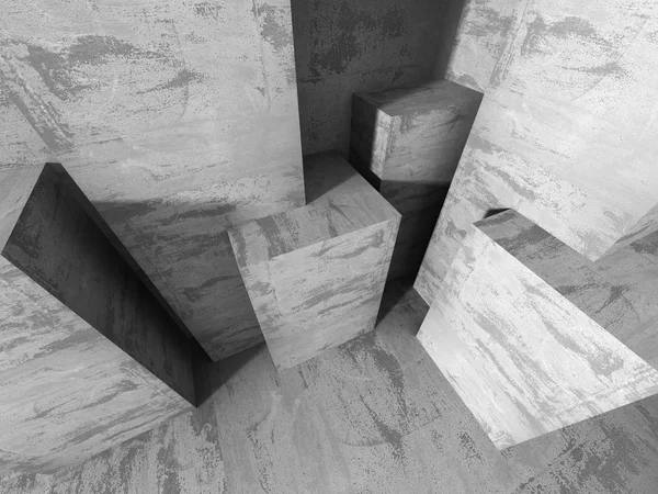 Beton geometrik mimari 