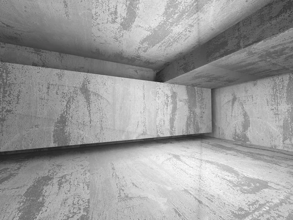 Beton mimari bodrum katında